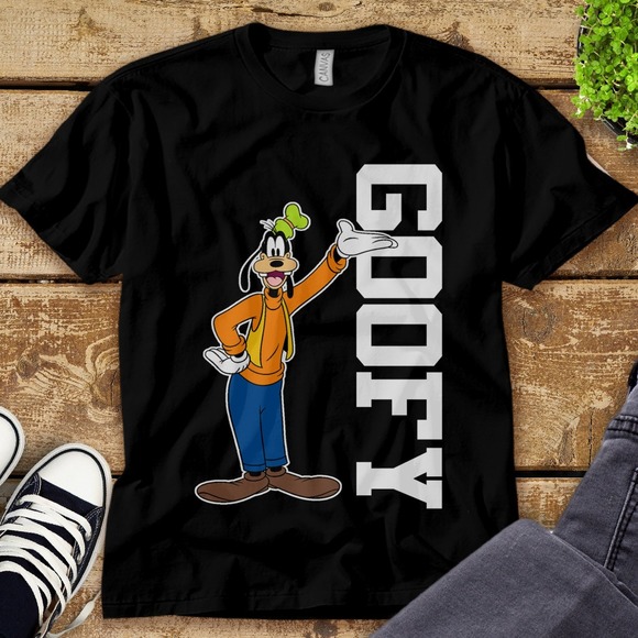 Disney Goofy I'm Goofy Funny Face Hello People Unisex Adult T-shirt Kid Shirt - Picture 1 of 2
